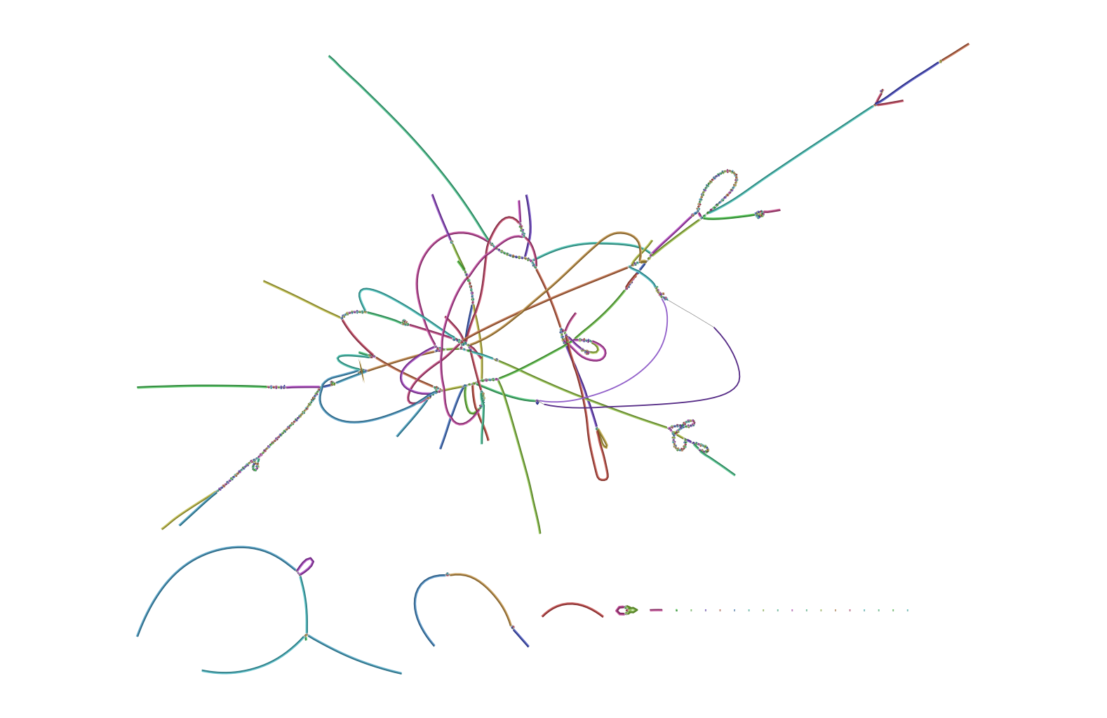 View genome assembly in bandage